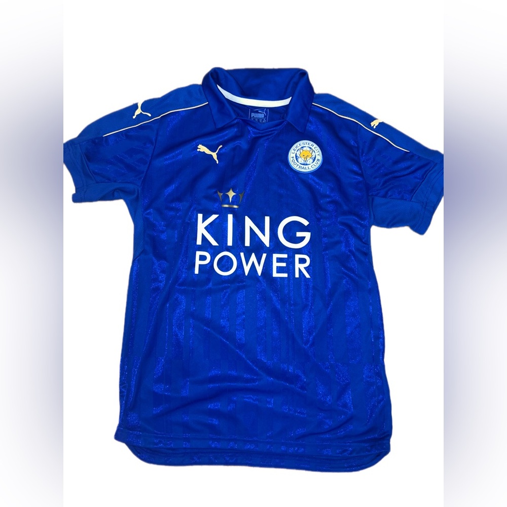 Leicester City‎ 2016 - 2017 home football shirt jersey PUMA size YXL or adult S